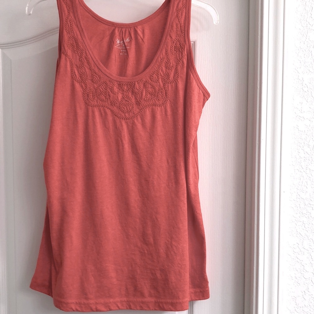 Woolrich Norrine Embroidered Tank Top